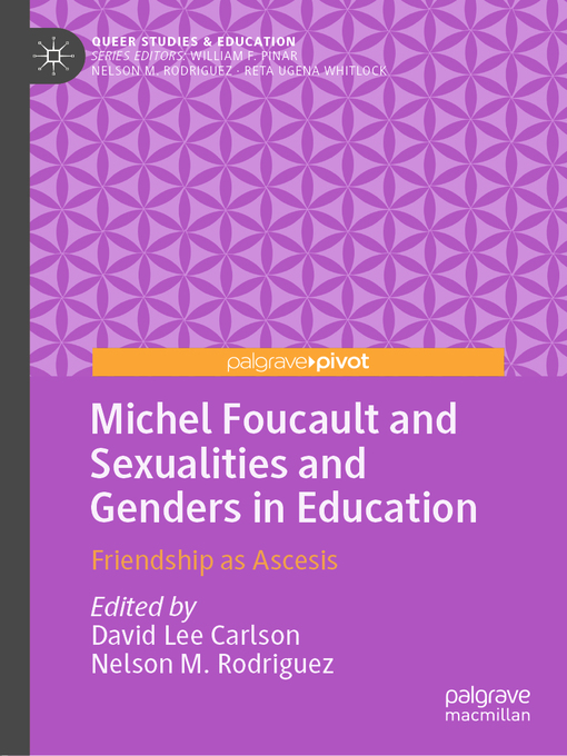 Upplýsingar um Michel Foucault and Sexualities and Genders in Education eftir David Lee Carlson - Biðlisti